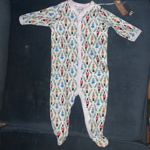 Roller rabbit NWT nutcracker infant pajamas 3-6 months
